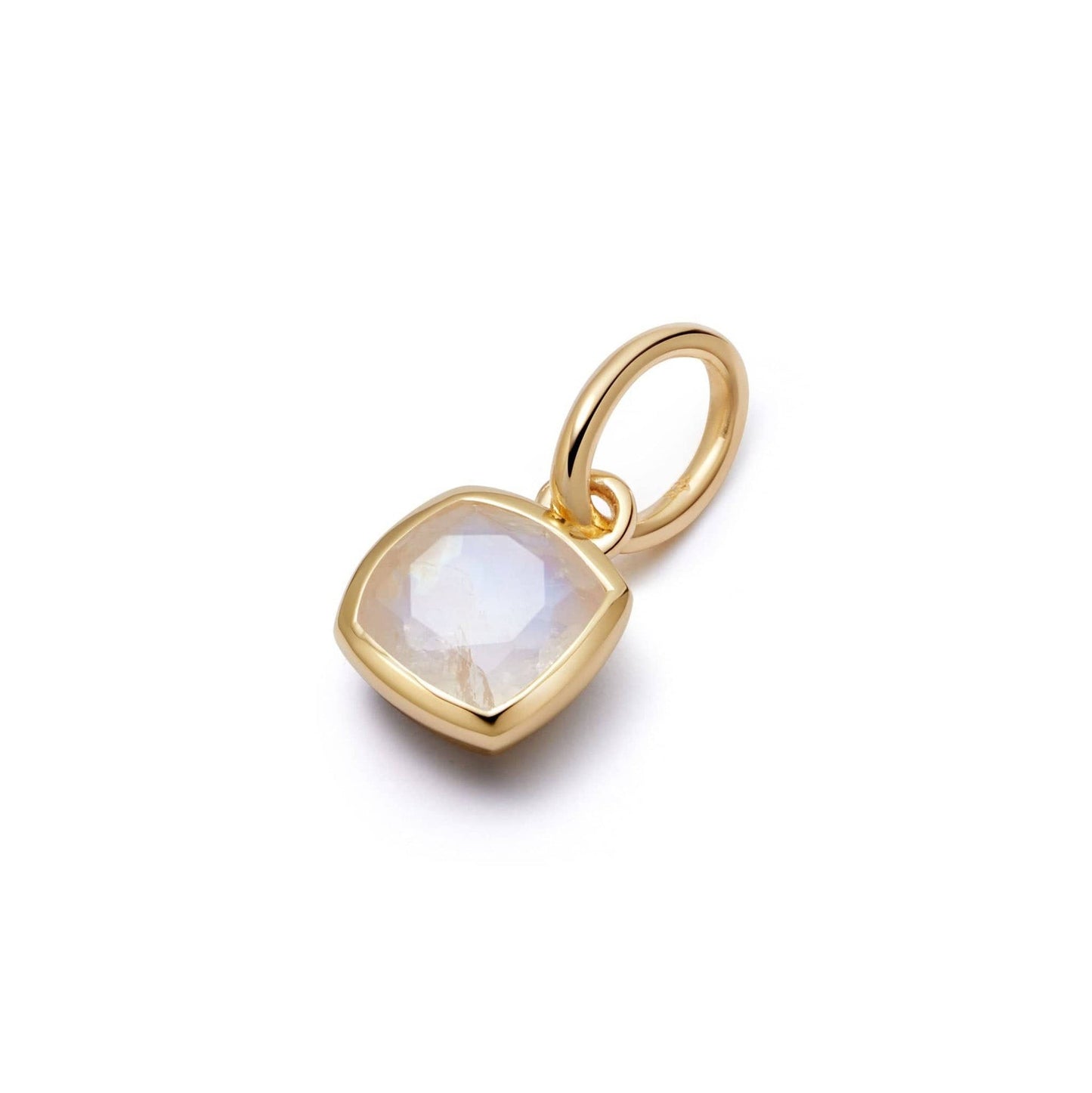 18K Gold Plated Stainless Steel 12 Birthstone Pendant Necklace - STELLA MARGARITA